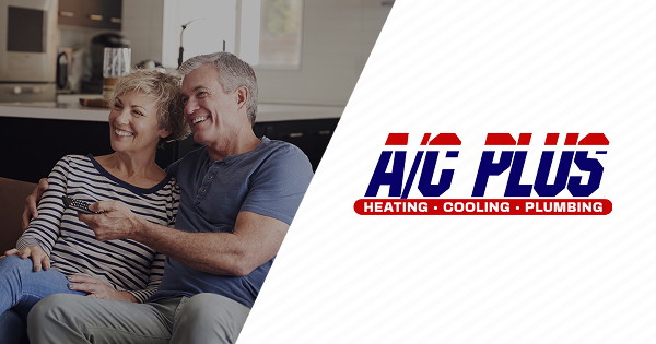 A/C Plus Heating & Cooling logo