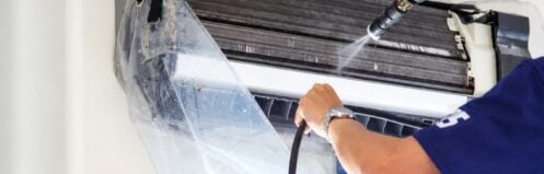 Professional air conditioner repair in MT. Juliet, TN at a home